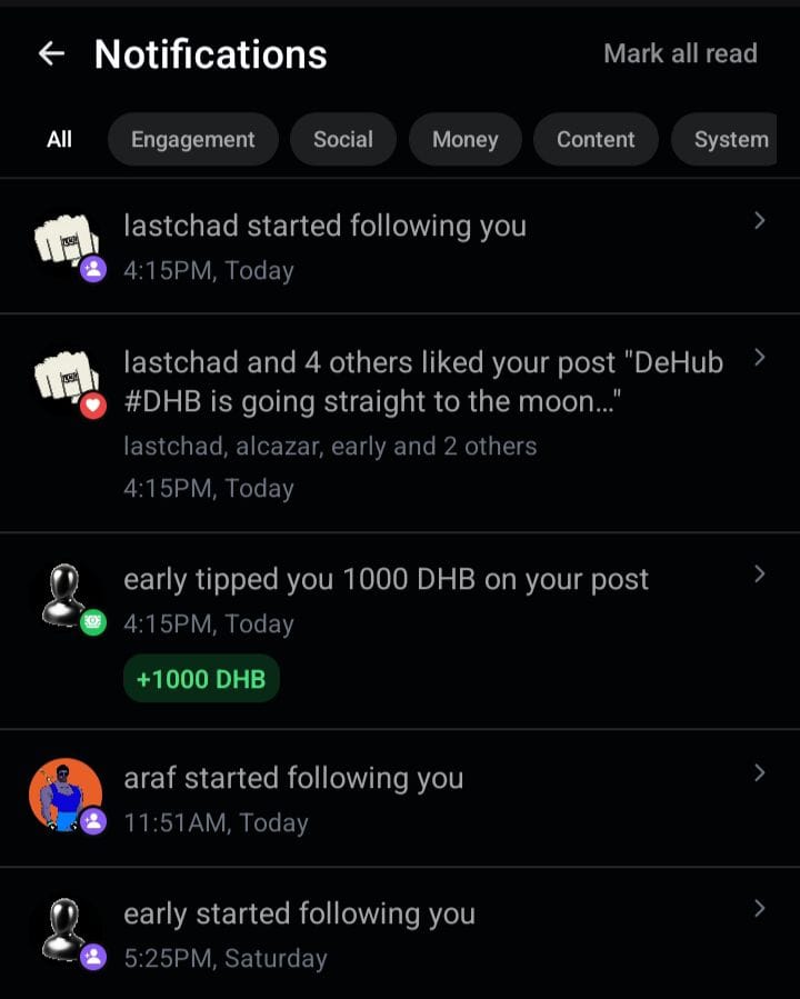Beauty of the DeHub community. 😍 Social media revolution…