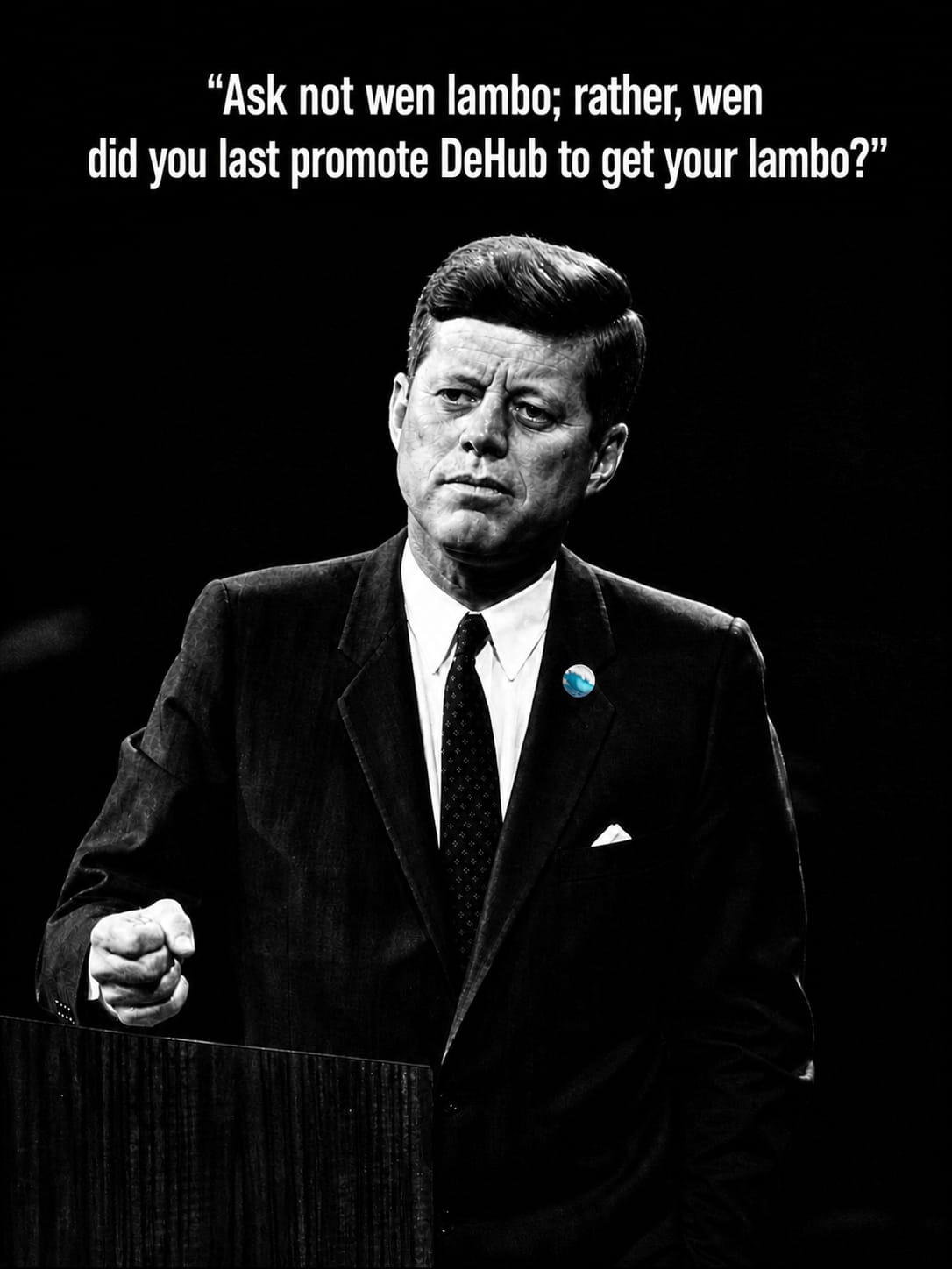 Don't take my word for it—listen to JFK.