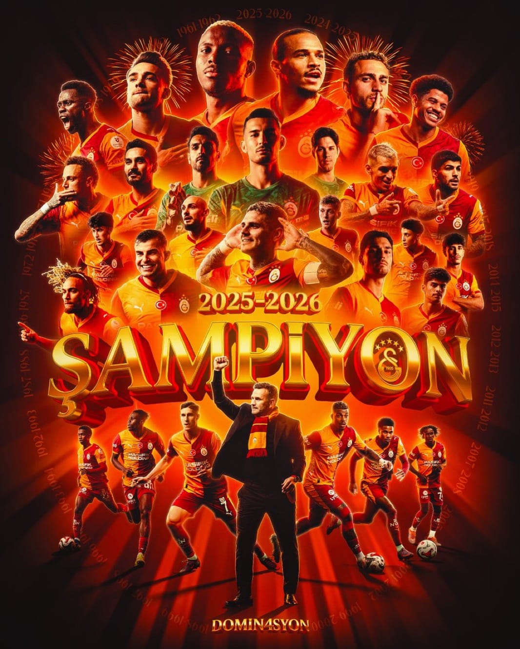 Ş4MPİYON CİMBOM DOMİN4SYON 🏆🦁 — a photo post by Araf on DeHub