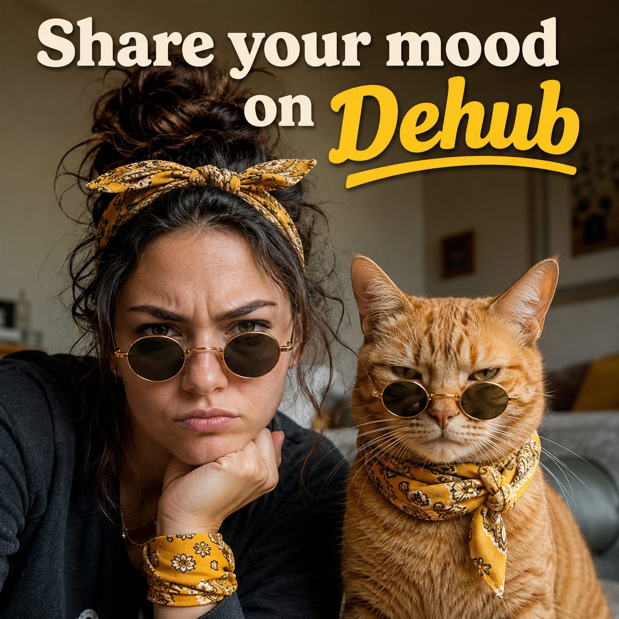 Same mood. Same sass. Same energy. 😼✨ — ChiaSeed on DeHub