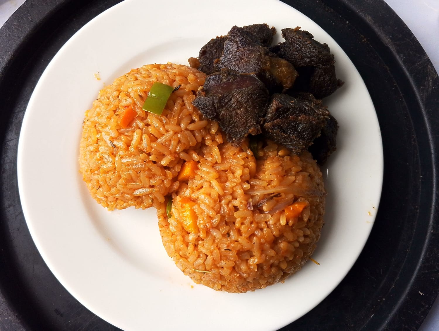 Spicy Nigeria jollof 🍽️🧑‍🍳 @eatright @eathealthy…