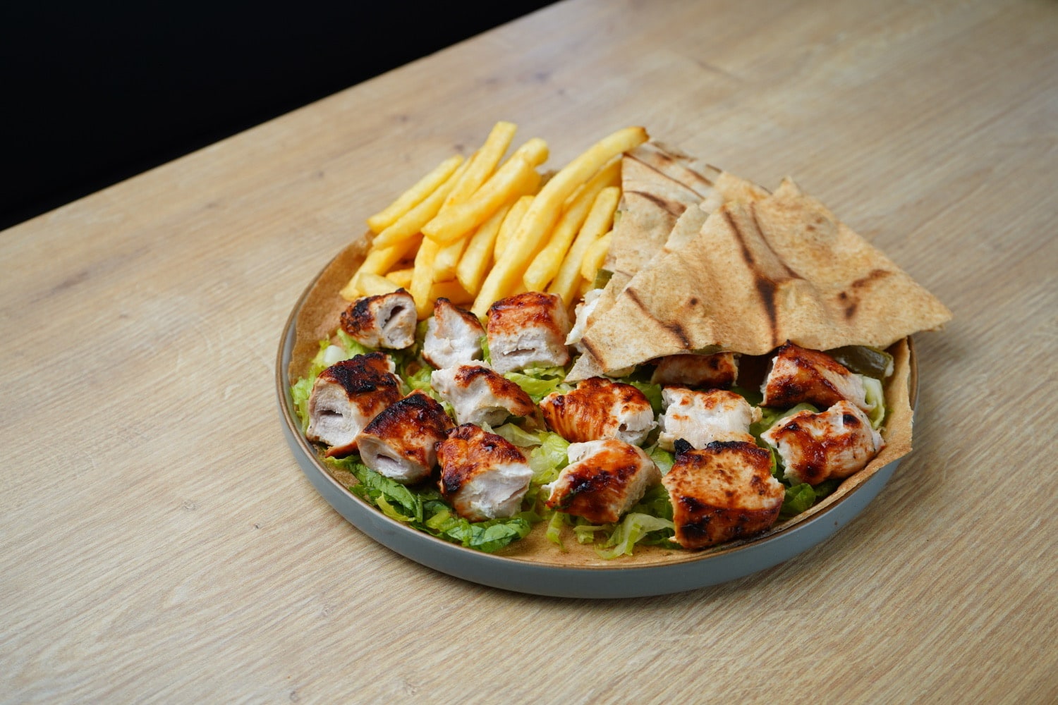 Chicken Tawook or Lamb Meat? I ll take both what about you…