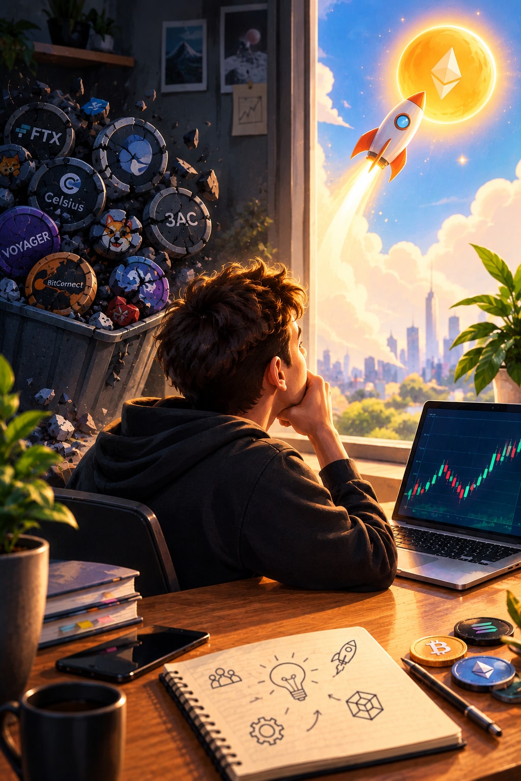 I’ve noticed that a lot of crypto projects eventually… — Dav on DeHub