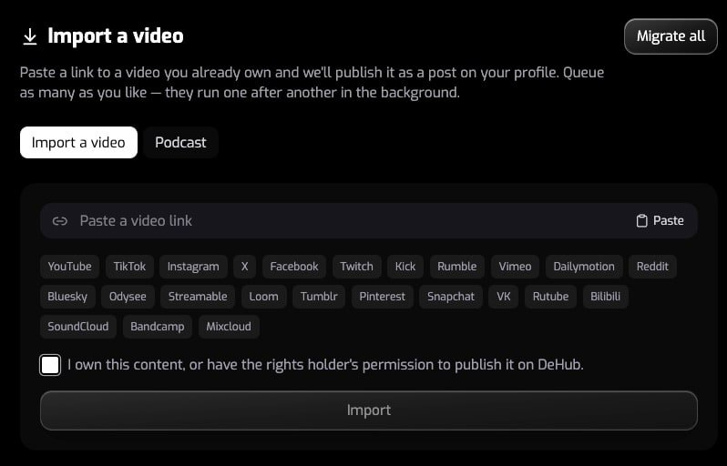 Let the world know how easy this is. — A-A-Ron on DeHub