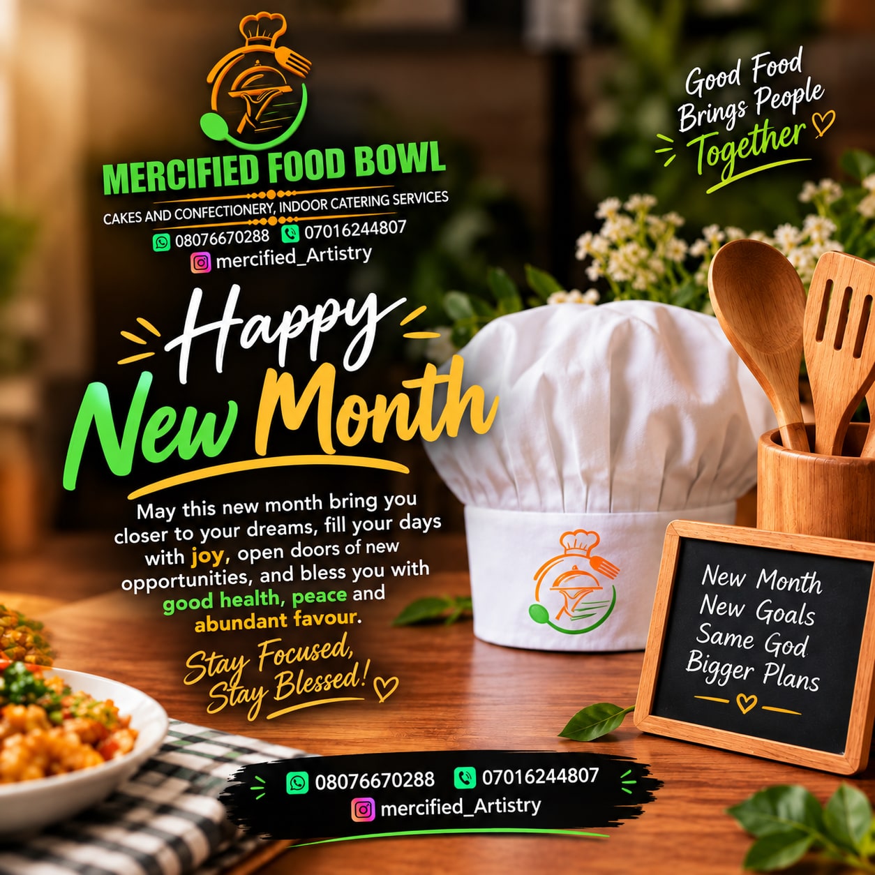 🎉✨ HAPPY NEW MONTH FROM MERCIFIED FOOD BOWL! ✨🎉 Welcome…