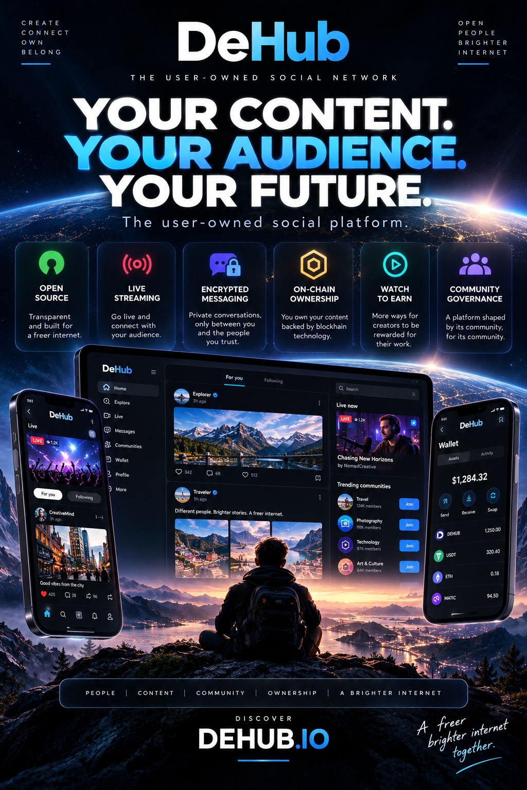 DEHUB: THE FUTURE OF USER-OWNED SOCIAL MEDIA A Freer…