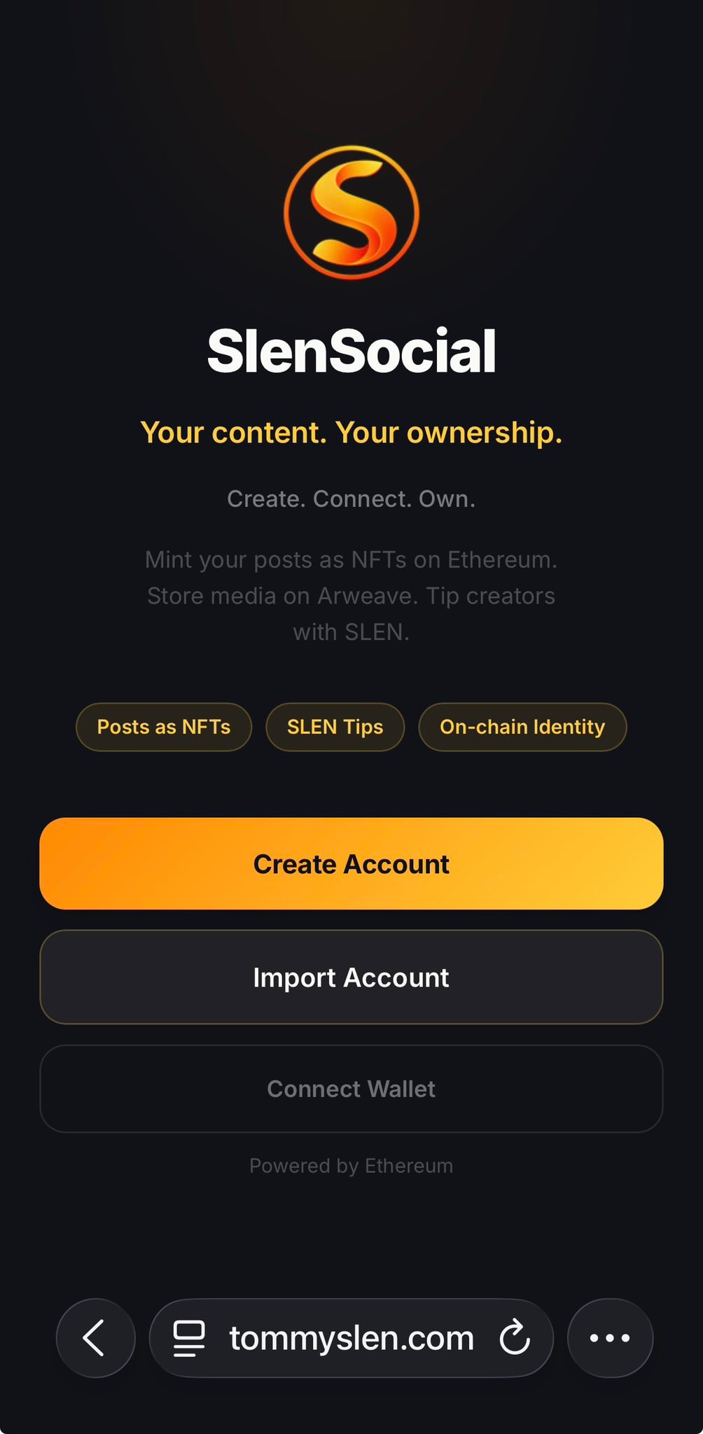 SlenSocial — a photo post by tommy on DeHub