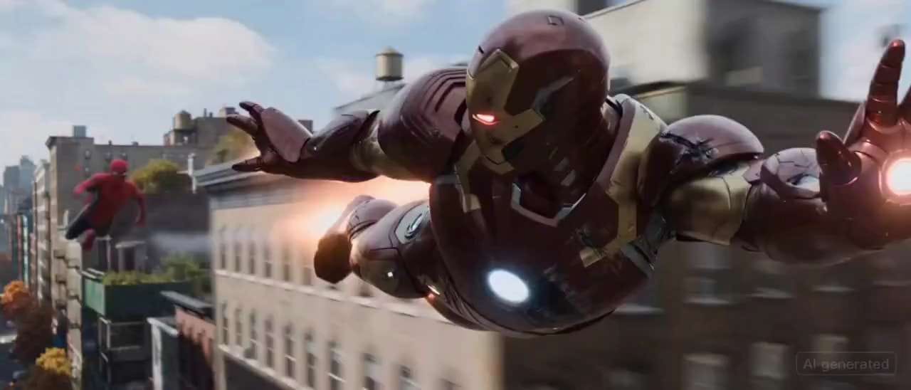 Iron Man vs Spider-Man