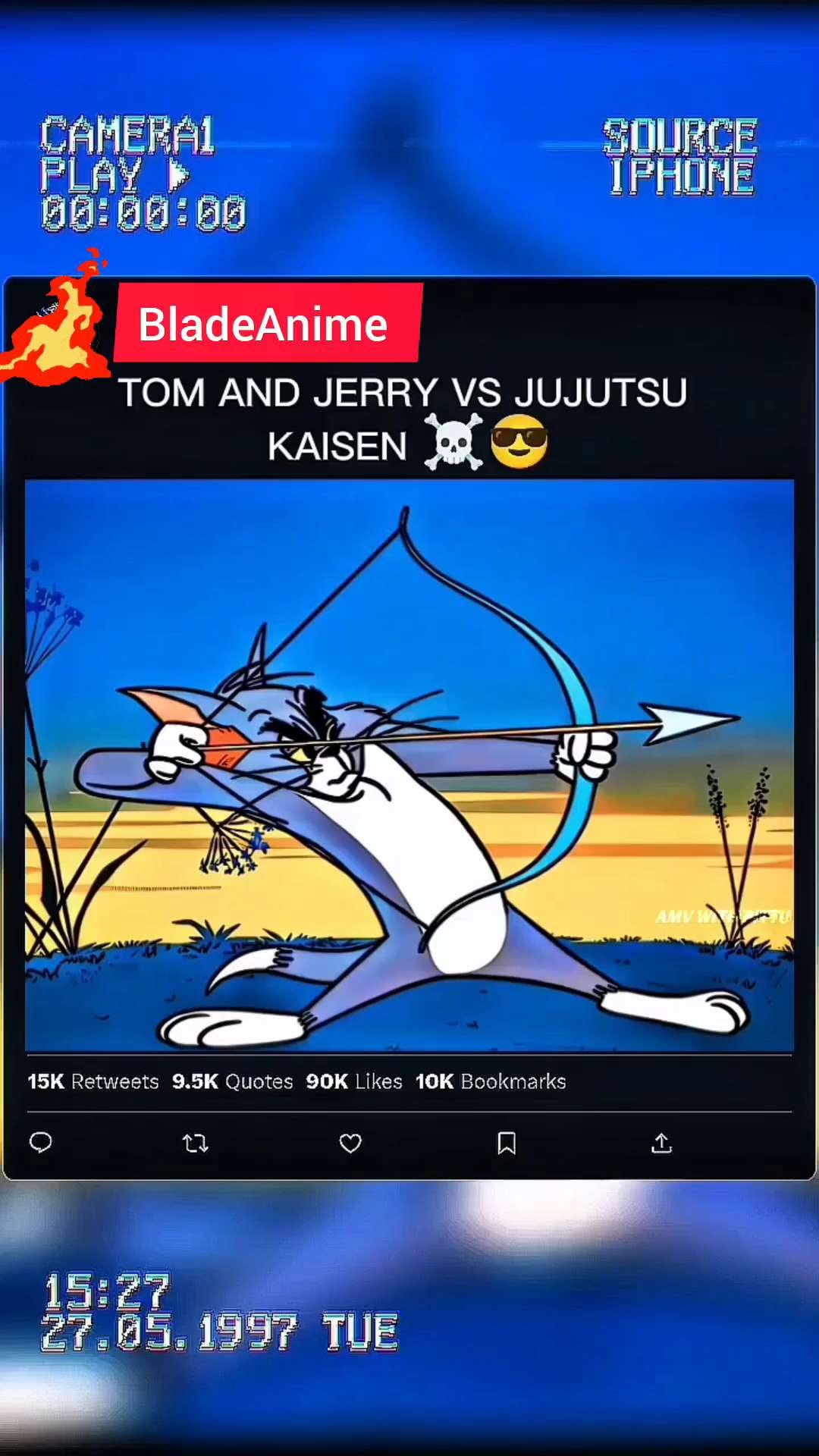 Tom and Jerry Vs JUJUTSU kaisan ! 😈 — a video by Sherdil on DeHub