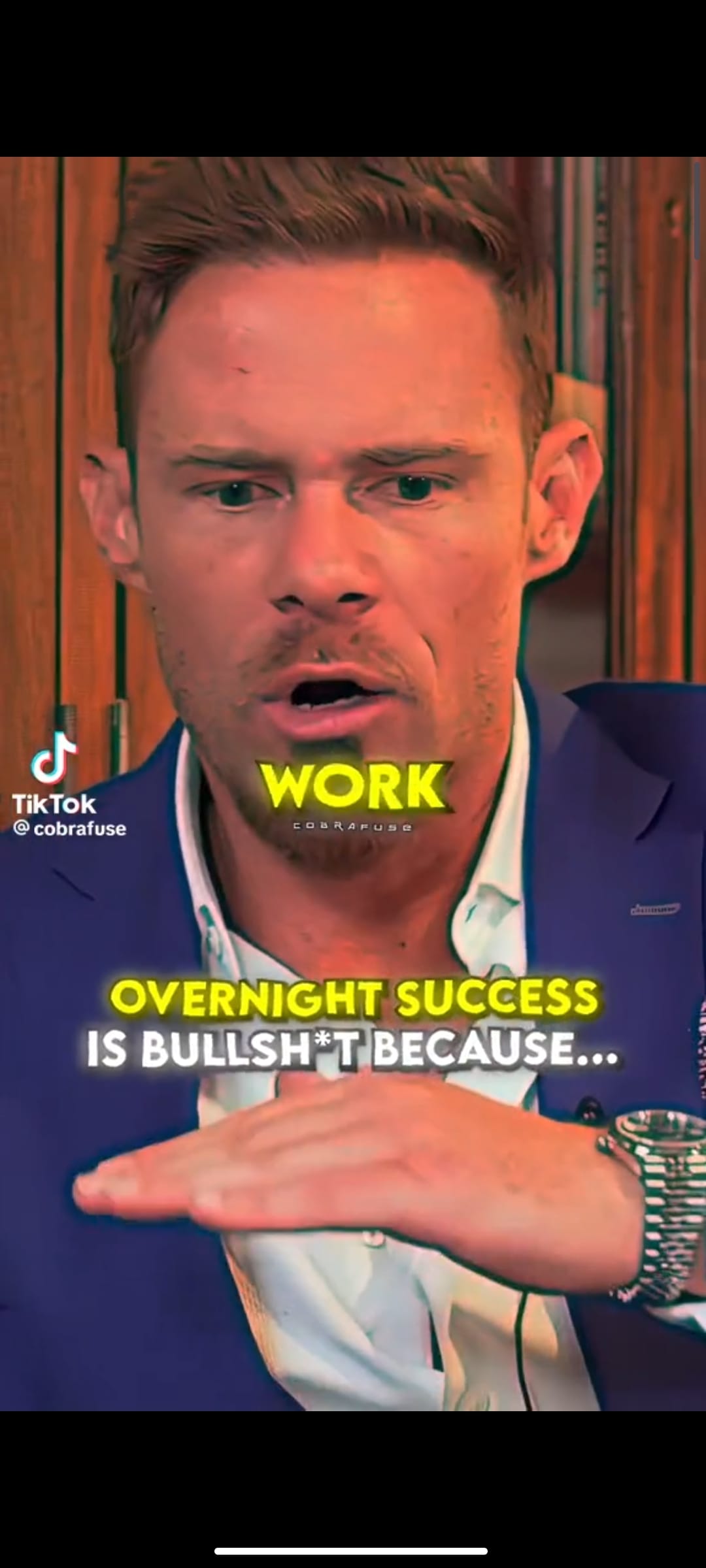 Success advice — a video by Patrick Bateman on DeHub