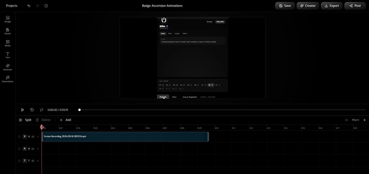cut and posted using dehub.io/editor — a video by mal on DeHub