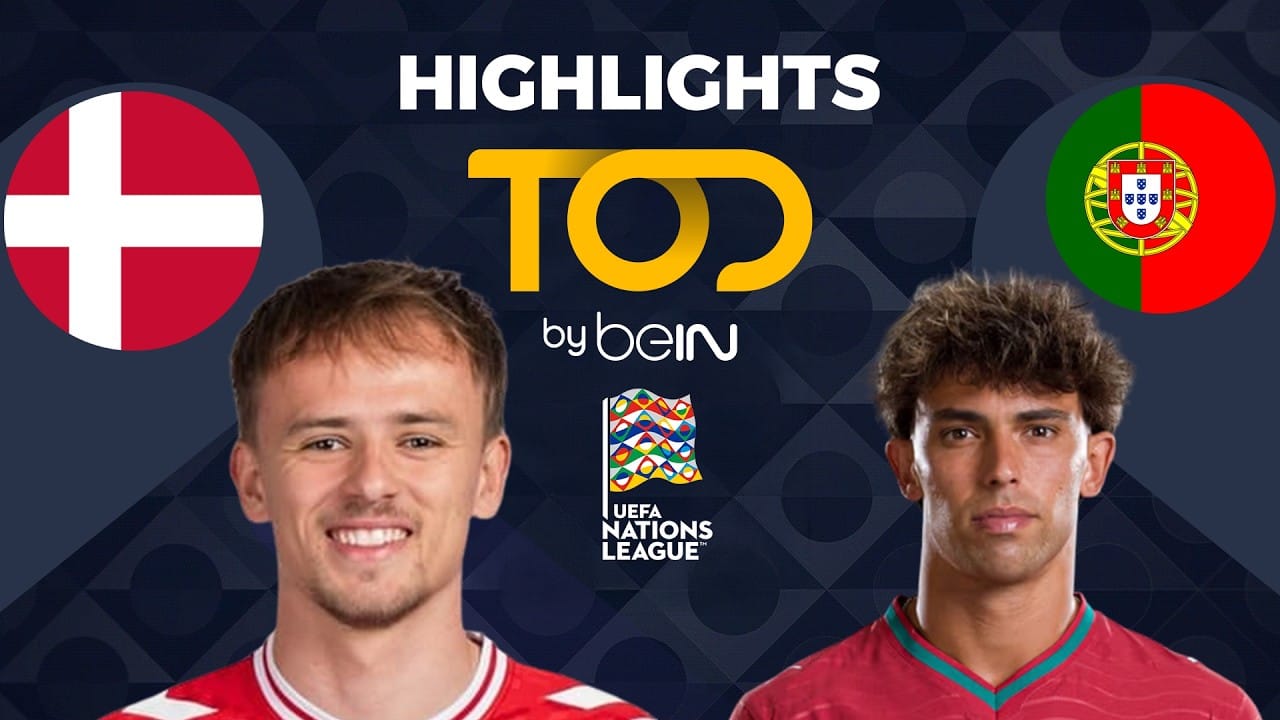 Denmark vs Portugal | Match Highlight | UEFA Nations League