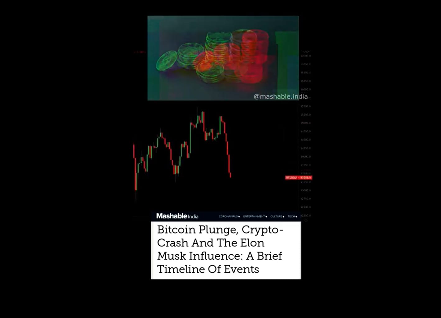 Cryptocurrency Crash — a video by moon guy on DeHub