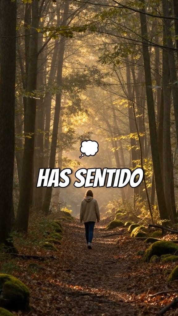 Quizá no estás perdido; quizá estás dejando de seguir un camino que ya no era tuyo.