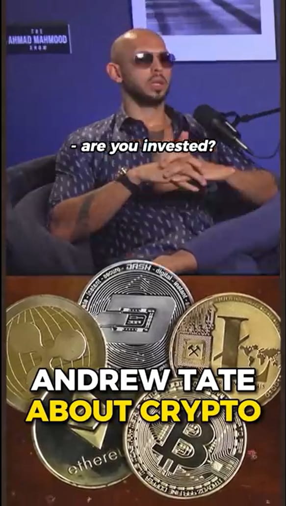ANDREW TATE SAYS THIS ABOUT CRYPTO FUTURE — Polar Warden on DeHub