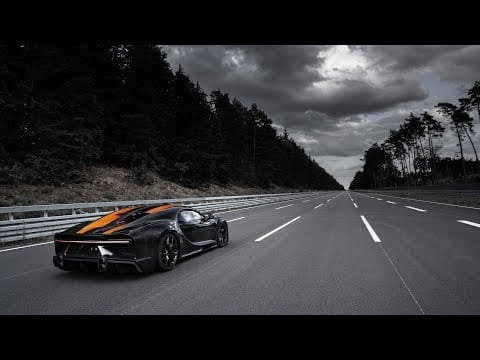 Bugatti breaks a new speed record .. the car reached a speed of 490 km per hour